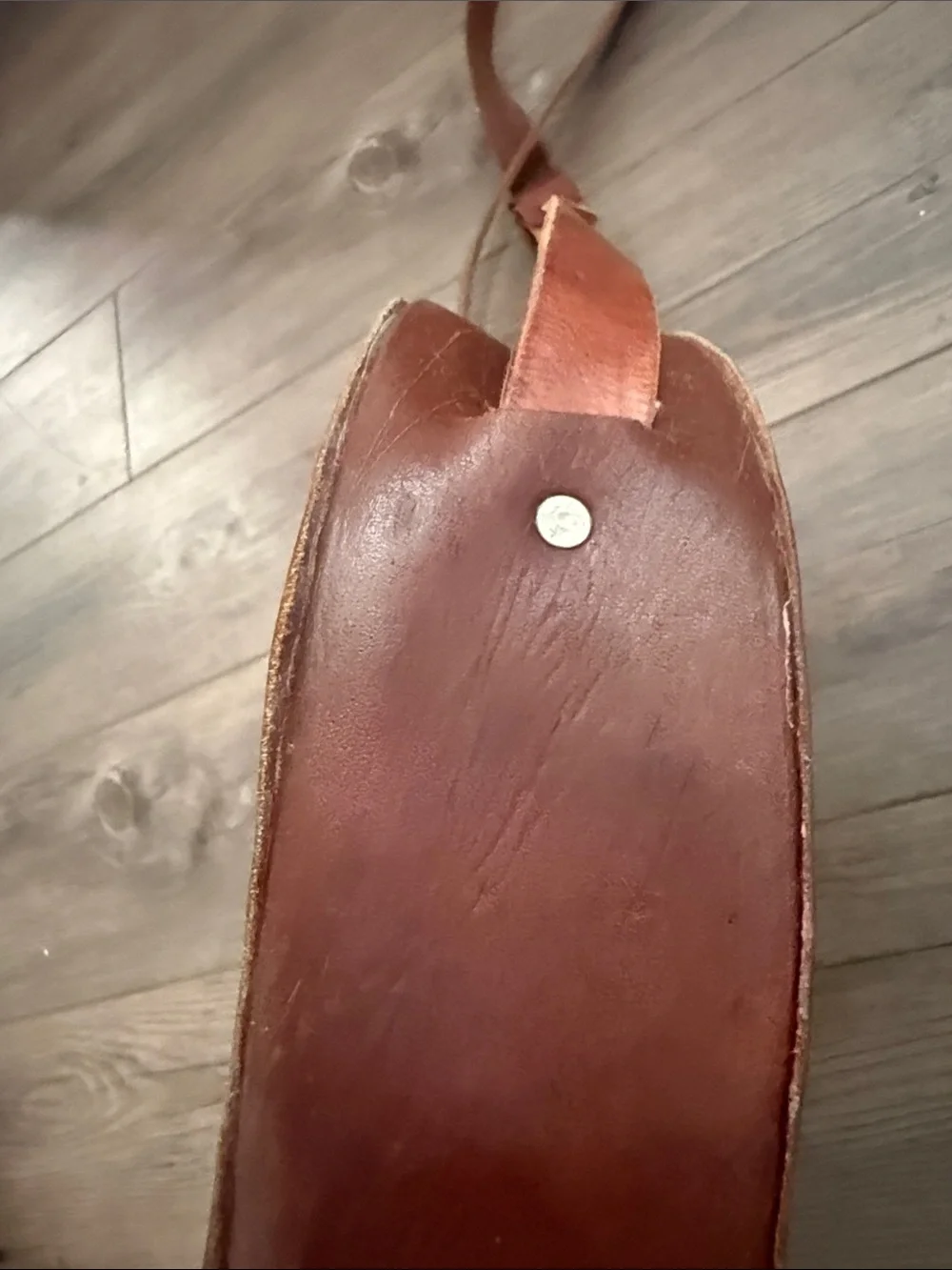 Hand Tooled Large Leather Bag Handmade!!!